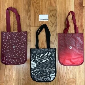 Lululemon Reusable Shopping Bags